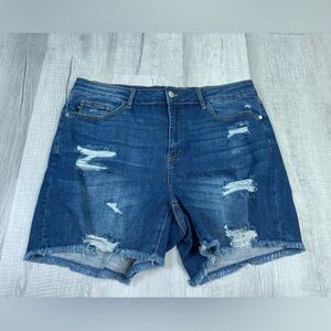 Judy Blue Denim Shorts Size 2 XL